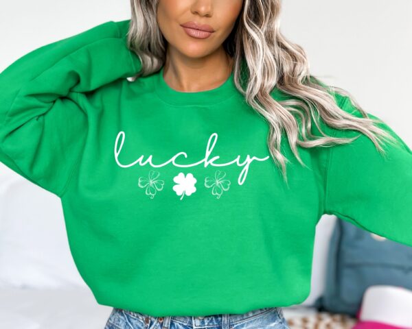 Irish Green Saint Patrick's Day Sweatshirt.