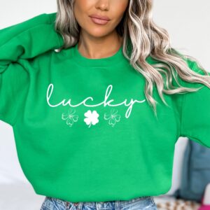 Irish Green Saint Patrick's Day Sweatshirt.