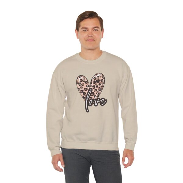 Leopard Heart Shirt, Heart Shirt, Love Shirt, Leopard Print Shirt, Retro Leopard Shirt, Animal Print T-Shirt,  For Women Sweatshirt - Image 39