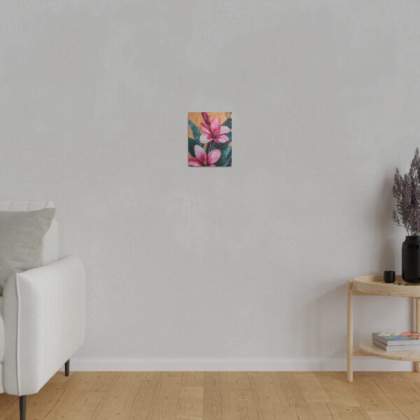 Pink Tropical Blossom Canvas Art - Vibrant Floral Wall Decor for a Refreshing Home - Image 7