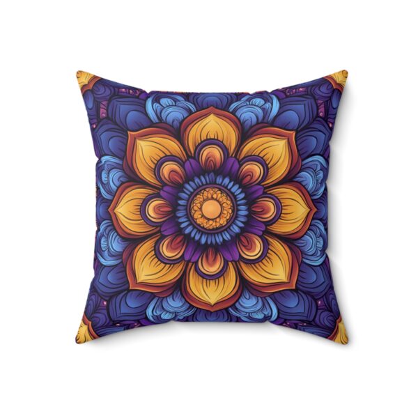 Bohemian Mandala Pillow | Vibrant Boho Accent for Your Home Decor - Image 7