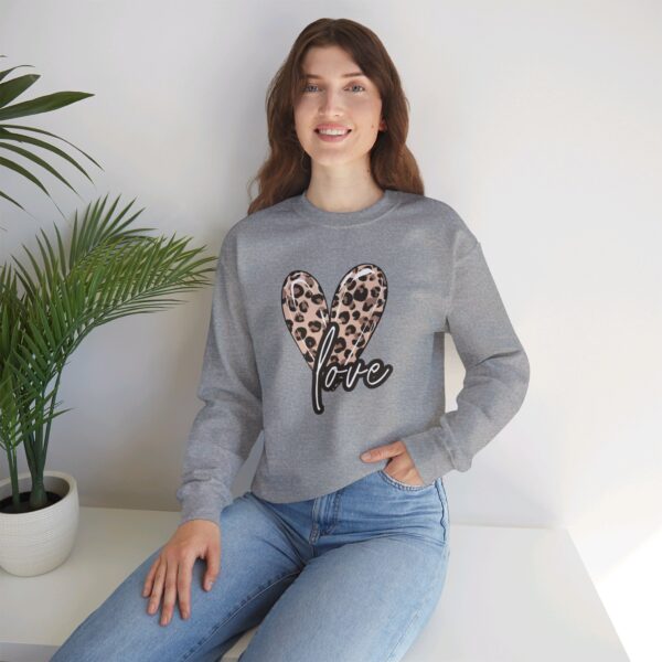 Leopard Heart Shirt, Heart Shirt, Love Shirt, Leopard Print Shirt, Retro Leopard Shirt, Animal Print T-Shirt,  For Women Sweatshirt - Image 55