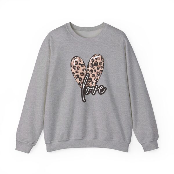 Leopard Heart Shirt, Heart Shirt, Love Shirt, Leopard Print Shirt, Retro Leopard Shirt, Animal Print T-Shirt,  For Women Sweatshirt - Image 45