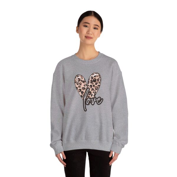 Leopard Heart Shirt, Heart Shirt, Love Shirt, Leopard Print Shirt, Retro Leopard Shirt, Animal Print T-Shirt,  For Women Sweatshirt - Image 48