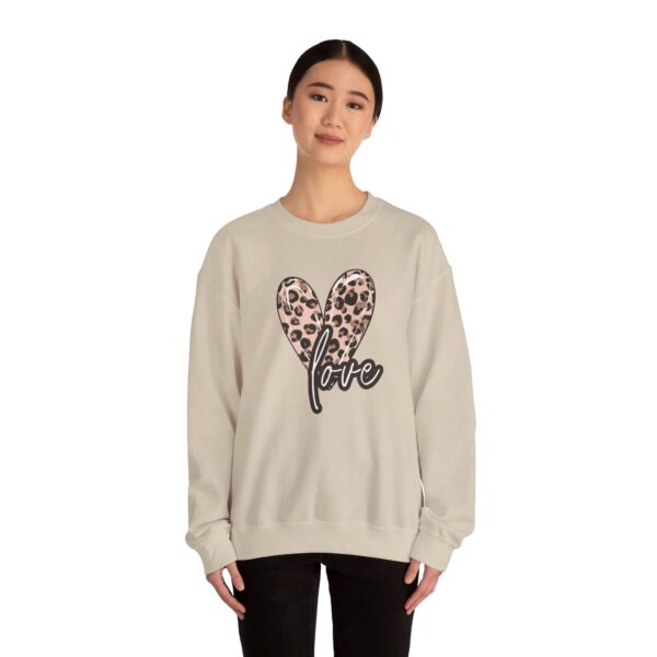 Leopard Heart Shirt, Heart Shirt, Love Shirt, Leopard Print Shirt, Retro Leopard Shirt, Animal Print T-Shirt,  For Women Sweatshirt - Image 37