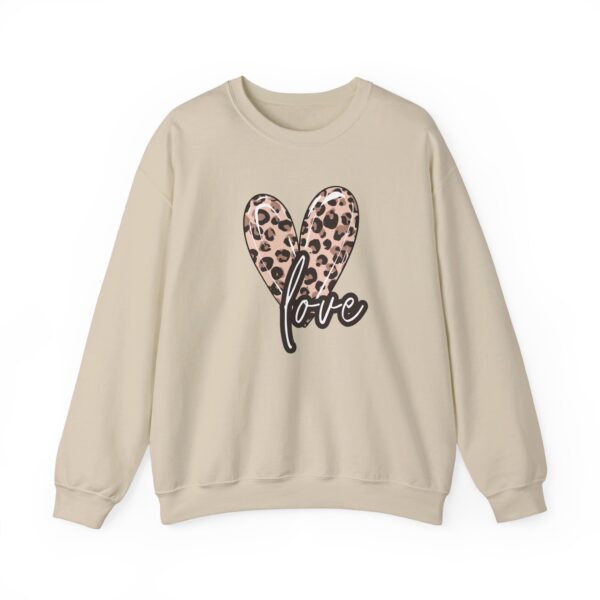 Leopard Heart Shirt, Heart Shirt, Love Shirt, Leopard Print Shirt, Retro Leopard Shirt, Animal Print T-Shirt,  For Women Sweatshirt - Image 34