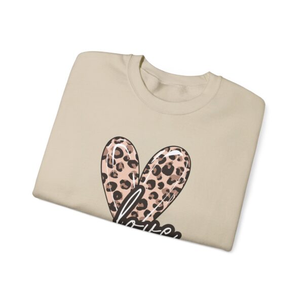 Leopard Heart Shirt, Heart Shirt, Love Shirt, Leopard Print Shirt, Retro Leopard Shirt, Animal Print T-Shirt,  For Women Sweatshirt - Image 36