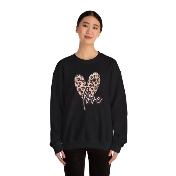 Leopard Heart Shirt, Heart Shirt, Love Shirt, Leopard Print Shirt, Retro Leopard Shirt, Animal Print T-Shirt,  For Women Sweatshirt - Image 26