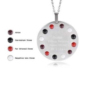 Scalar Energy Pendant Necklace – Premium EMF Protection & Wellness Necklace